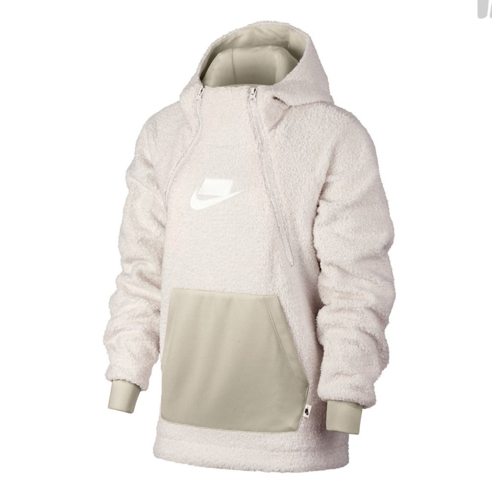 Nike Wmns Sportswear Sherpa Pullover Hoodie